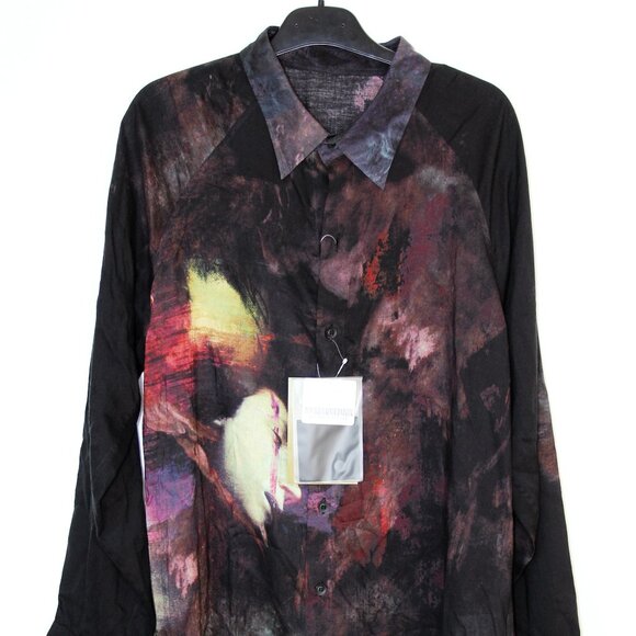 BNWT SS24 YOHJI YAMAMOTO POUR HOMME MARTYRDOM SHIRT 2 - Picture 2 of 11